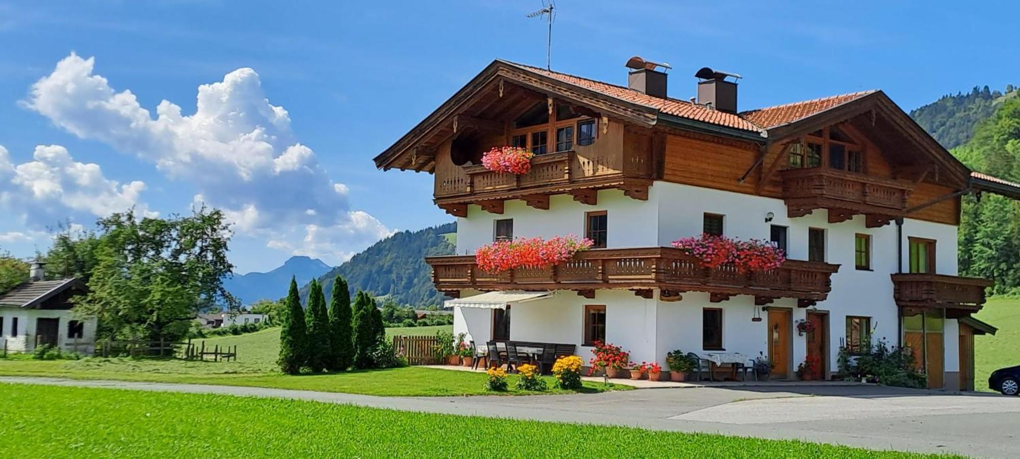 Apartament Bio- Bauernhof Obermaurach Walchsee Zewnętrze zdjęcie